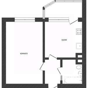 1-к квартира, вторичка, 37м2, 15/17 этаж
