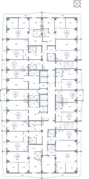 1-к квартира, вторичка, 47м2, 23/25 этаж