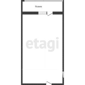 Студия квартира, вторичка, 24м2, 7/17 этаж