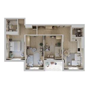 3-к квартира, вторичка, 87м2, 20/23 этаж