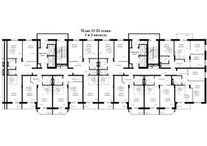 1-к квартира, вторичка, 50м2, 20/25 этаж