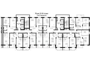 1-к квартира, вторичка, 48м2, 15/25 этаж