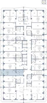 1-к квартира, вторичка, 46м2, 6/25 этаж