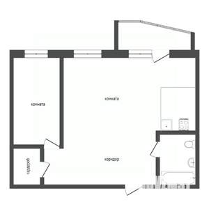 1-к квартира, вторичка, 73м2, 4/10 этаж