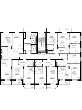 2-к квартира, вторичка, 77м2, 21/25 этаж