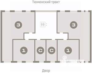 1-к квартира, вторичка, 45м2, 6/8 этаж