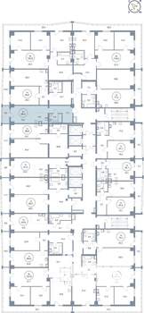 1-к квартира, вторичка, 46м2, 2/25 этаж