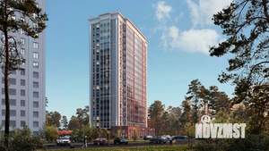 1-к квартира, строящийся дом, 43м2, 7/18 этаж