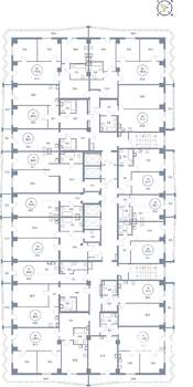 1-к квартира, вторичка, 81м2, 7/25 этаж
