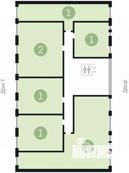 3-к квартира, сданный дом, 131м2, 4/8 этаж