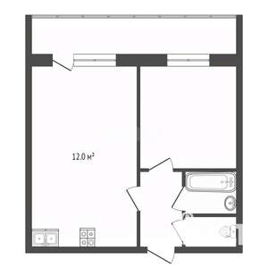 2-к квартира, вторичка, 61м2, 5/23 этаж
