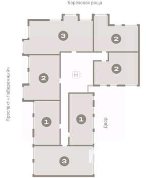 2-к квартира, вторичка, 138м2, 7/9 этаж