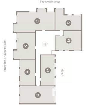 2-к квартира, вторичка, 90м2, 7/9 этаж