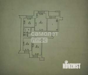 4-к квартира, вторичка, 86м2, 4/10 этаж