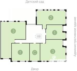 3-к квартира, сданный дом, 156м2, 4/17 этаж