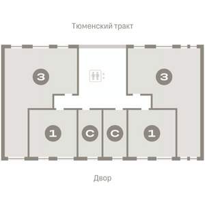3-к квартира, вторичка, 95м2, 4/17 этаж