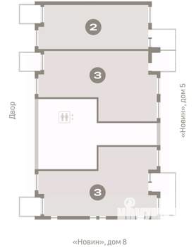 3-к квартира, вторичка, 170м2, 1/8 этаж