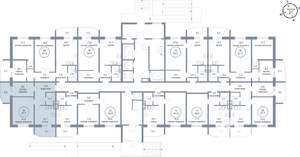 2-к квартира, вторичка, 58м2, 1/25 этаж
