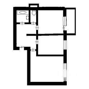 2-к квартира, вторичка, 45м2, 8/9 этаж