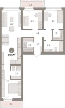 Фото квартиры на продажу (3)