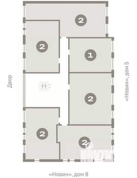 2-к квартира, вторичка, 80м2, 7/17 этаж