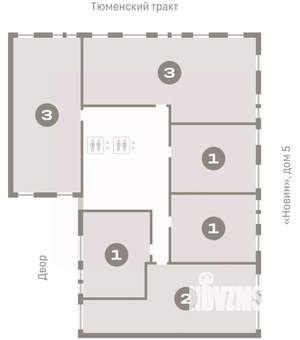 2-к квартира, вторичка, 85м2, 4/17 этаж