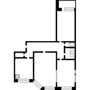 3-к квартира, вторичка, 72м2, 5/9 этаж