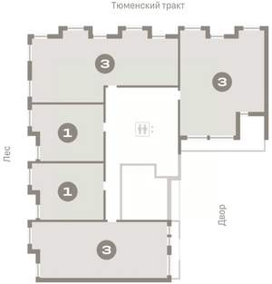 3-к квартира, вторичка, 103м2, 9/17 этаж