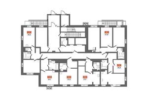 2-к квартира, вторичка, 36м2, 1/16 этаж