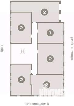 2-к квартира, вторичка, 78м2, 5/17 этаж