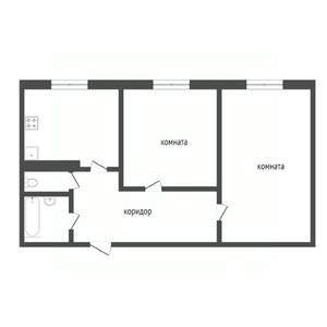 2-к квартира, вторичка, 45м2, 2/9 этаж