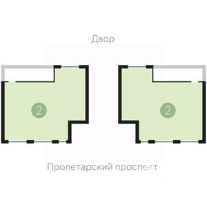 2-к квартира, сданный дом, 169м2, 2/2 этаж