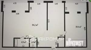 3-к квартира, вторичка, 143м2, 3/3 этаж