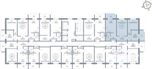 3-к квартира, вторичка, 81м2, 10/25 этаж