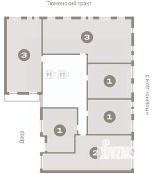 3-к квартира, вторичка, 91м2, 8/17 этаж