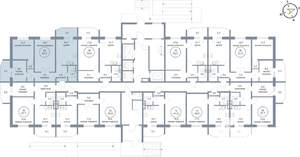 3-к квартира, вторичка, 81м2, 1/25 этаж