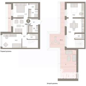 3-к квартира, вторичка, 145м2, 7/7 этаж