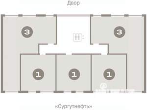 1-к квартира, вторичка, 48м2, 4/9 этаж