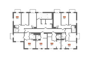 2-к квартира, вторичка, 57м2, 16/16 этаж