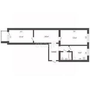 3-к квартира, вторичка, 69м2, 3/15 этаж
