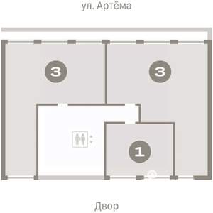 2-к квартира, вторичка, 88м2, 8/9 этаж