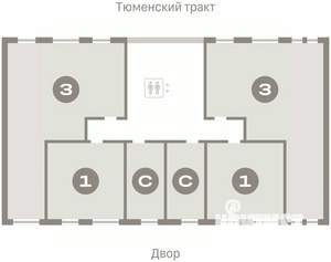 1-к квартира, вторичка, 45м2, 6/17 этаж