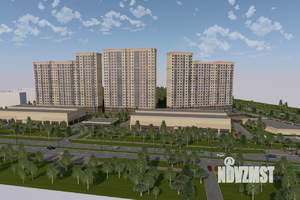 3-к квартира, строящийся дом, 94м2, 13/22 этаж