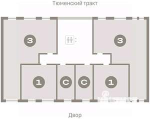 1-к квартира, вторичка, 44м2, 7/17 этаж