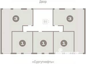 3-к квартира, вторичка, 85м2, 5/9 этаж