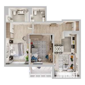 2-к квартира, вторичка, 71м2, 12/22 этаж