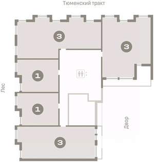 3-к квартира, вторичка, 128м2, 9/9 этаж
